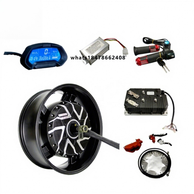 12000W Electric Motorcycle Hub Motor - Motore Elettrico QS a Doppio Asse