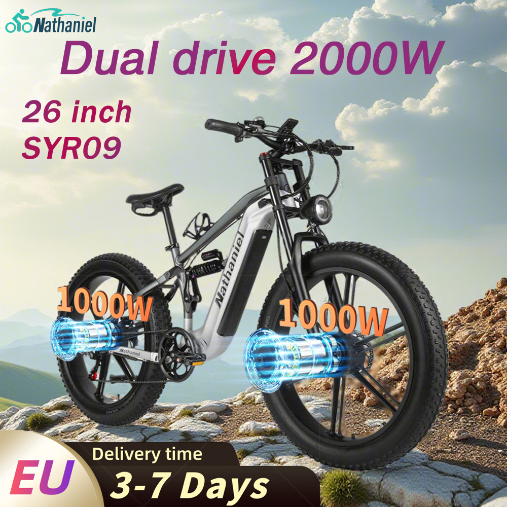 Dual Motor Ebike Kit 2000W - Nathaniel SYR09 Bici elettrica 2000W Doppio