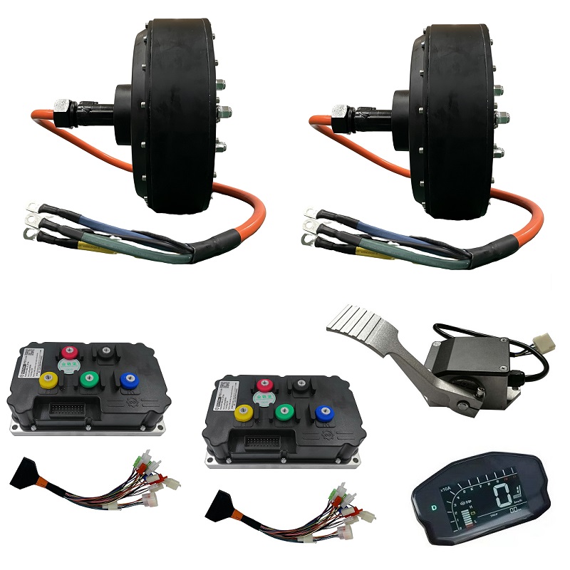 72V 8000W Brushless Hub Motor - Motore QS 273 Dual 8000W Brushless
