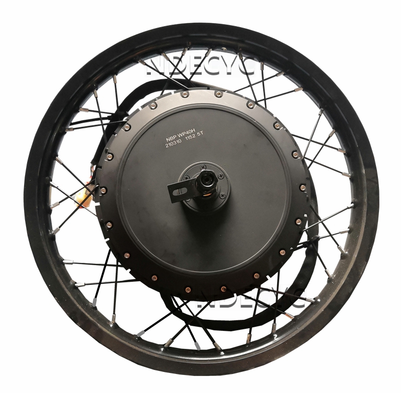 72V 8000W Brushless Hub Motor - NBpower/QS V3 273 40H Moto 18
