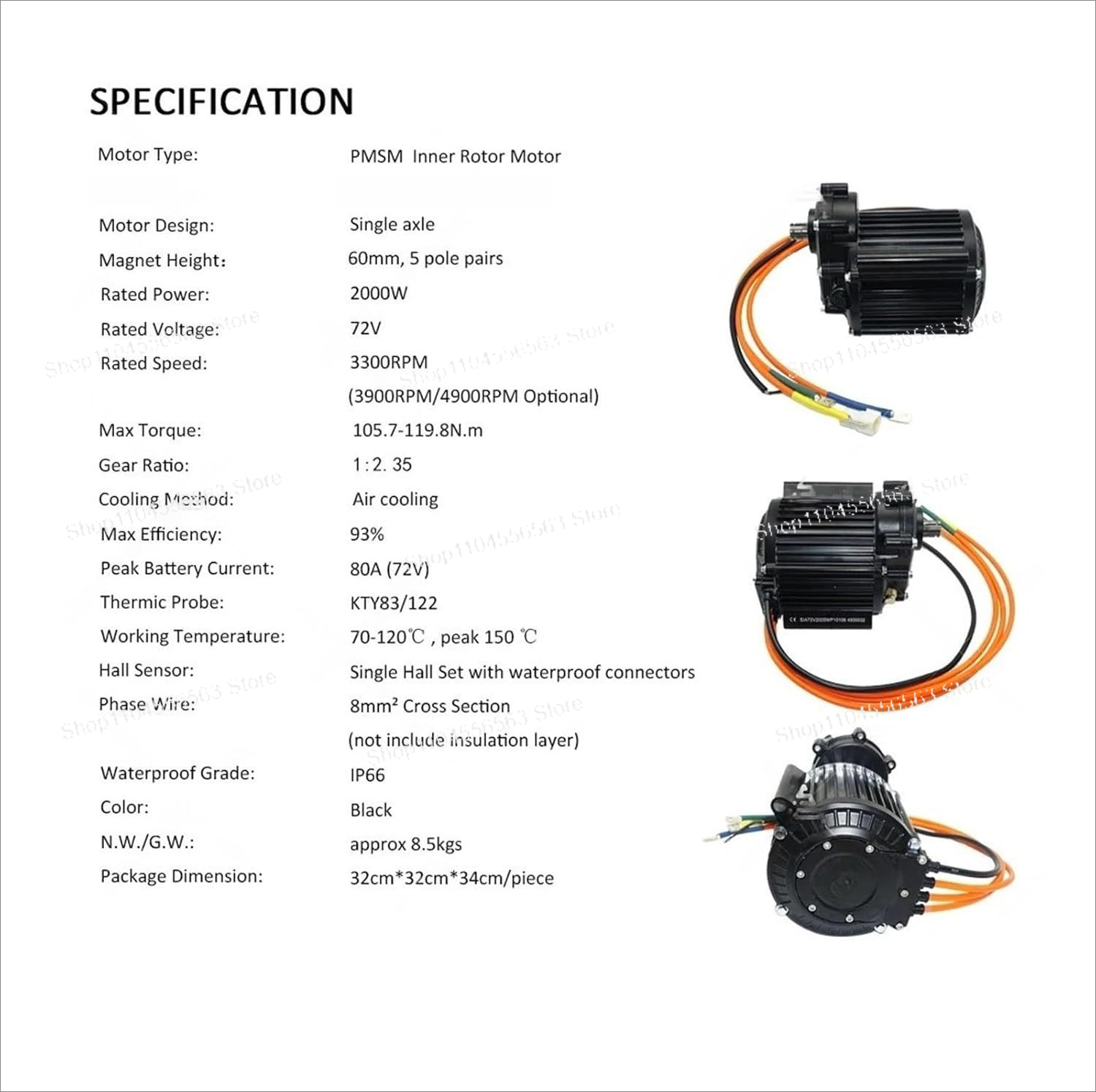 Motore Brushless Mid-Drive QS1 - High Torque Brushless Mid Motor Kit recensione e prezzo