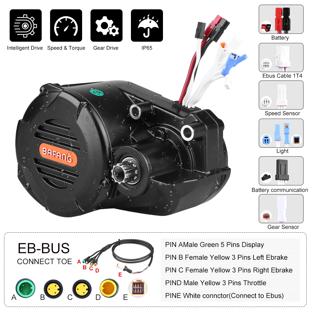 Kit di conversione per bicicle - Mid Drive Conversion Kit 1000W recensione e prezzo