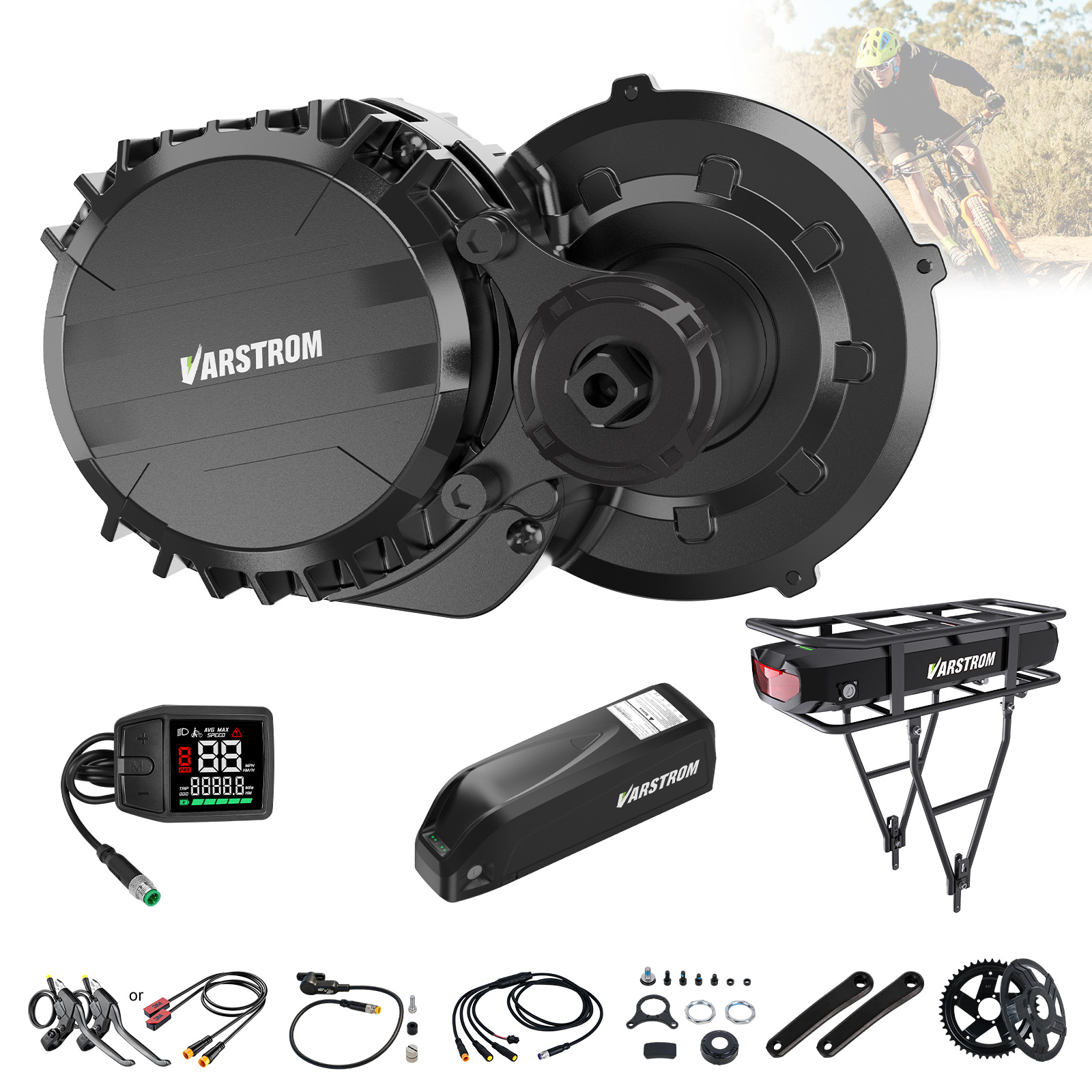 Kit Motore Centrale Varstrom 7 - Side Hung Mid Drive Motor Kit recensione e prezzo